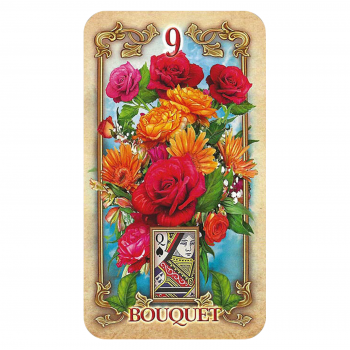 Lustrous Lenormand Oracle kortos Llewellyn